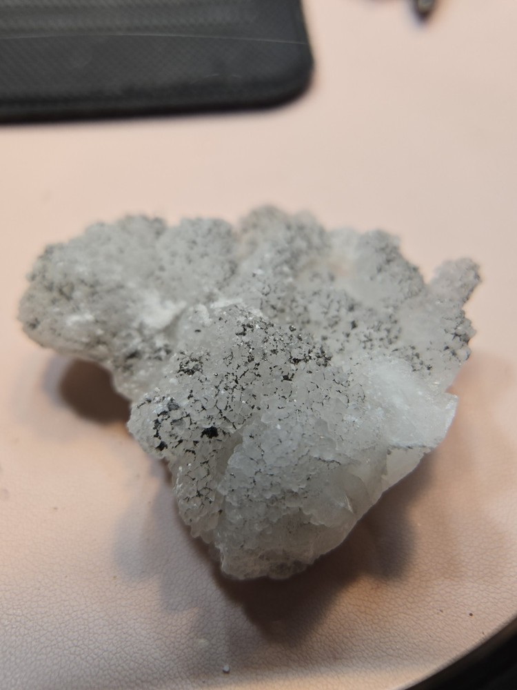 Calcite Crystal with pyrite?