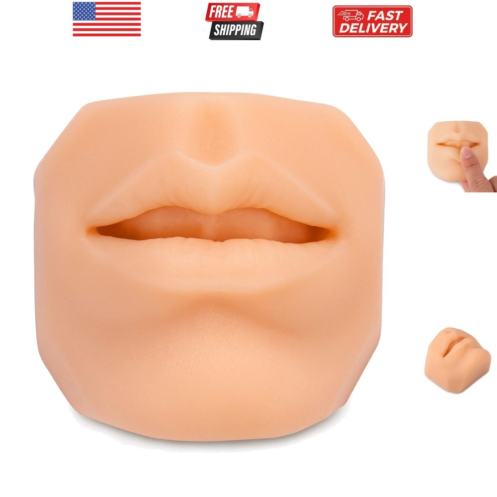 Soft Silicone Mouth Model for Practicing Suture, Silicone Flexible Model for ...