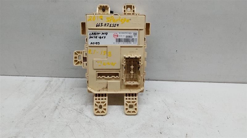 2019 Kia Sportage Fuse Box