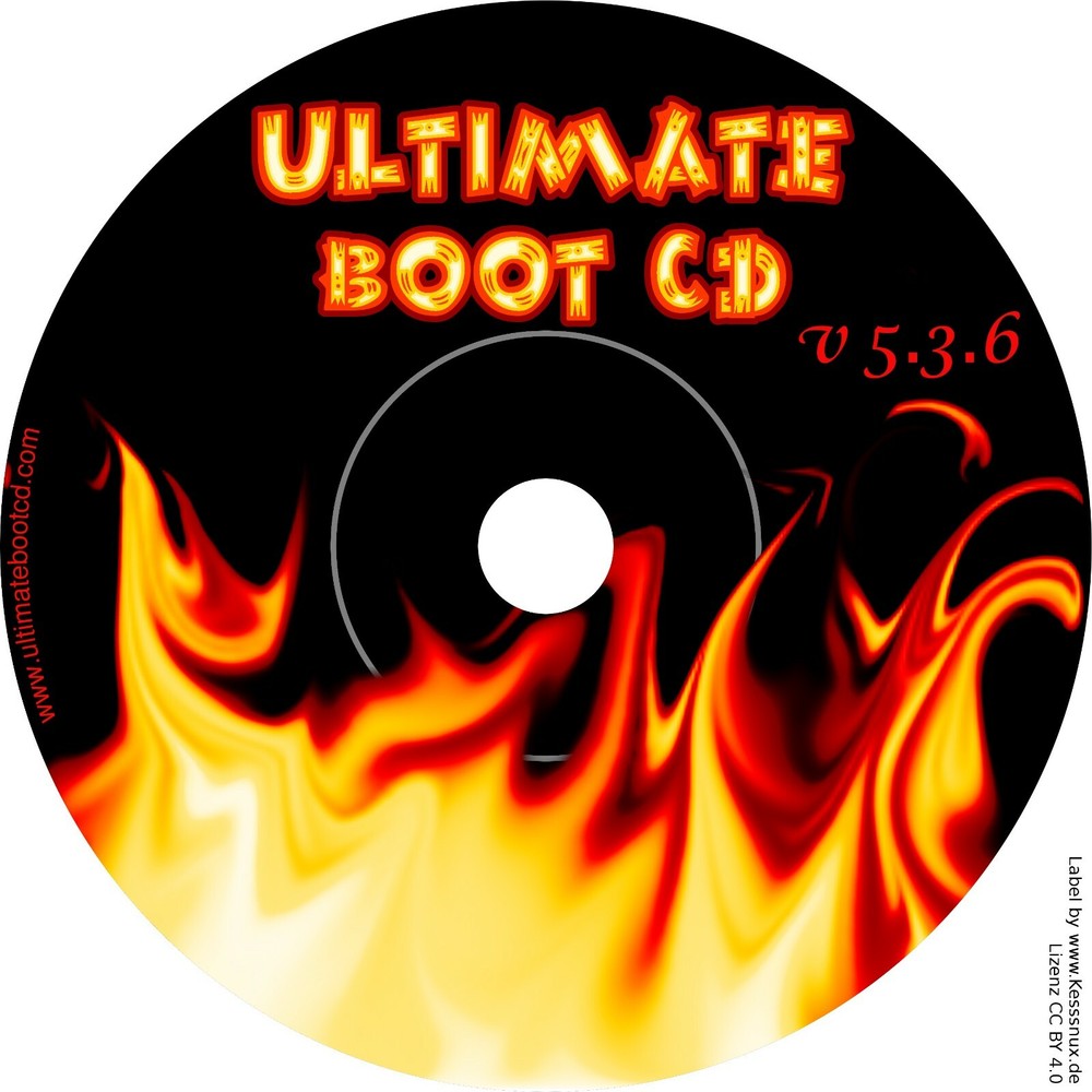 Ultimate Boot CD UBCD Boot Disk