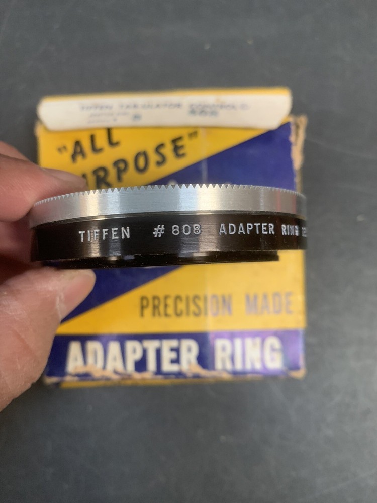 Tiffen # 808 A adapter ring - Series 8 With Case And Box