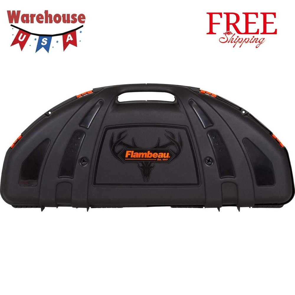 Outdoors 6461SC Safe Shot Bow Case, Portable Bow Storage,Black