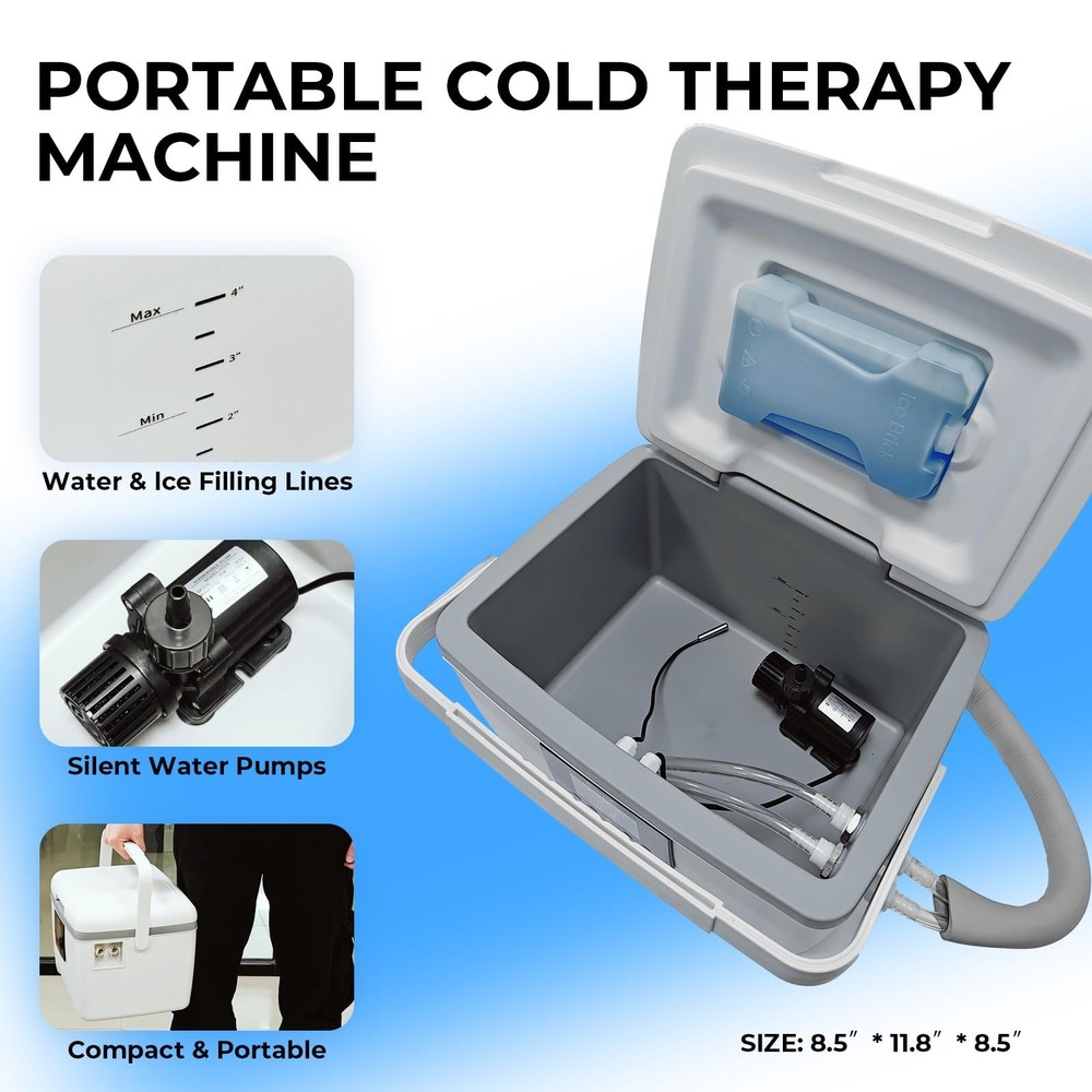 EONIX Cold Therapy Machine with Programmable Timer,Ice Machine for Knee After...