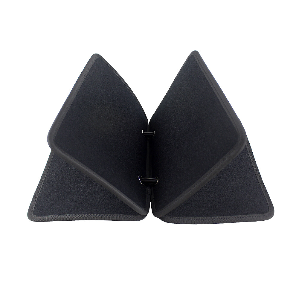 US Patch Booklet Organizer Flip-Page Patch Book Mini Display Patches Panel Board