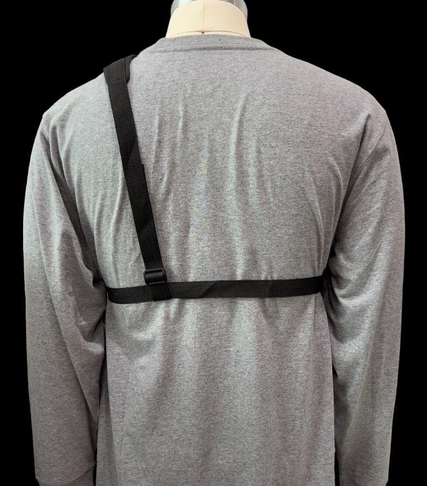 For COLT PYTHON & KING COBRA 6," Right Hand CHEST Holster with Ammo Loops