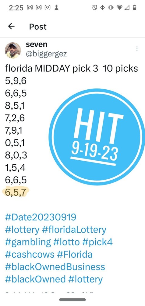 Florida Lottery Pack 4 Programs Numbers software CD for Windows 7 & 8 & 10