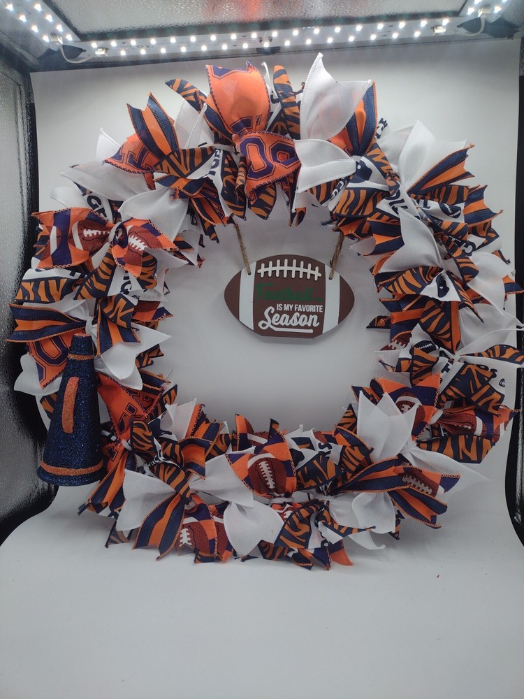 Auburn Tigers Ribbon Wreath