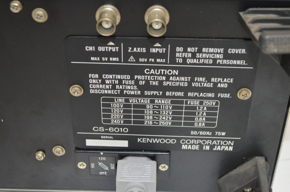 Kenwood CS-6010 Oscilloscope
