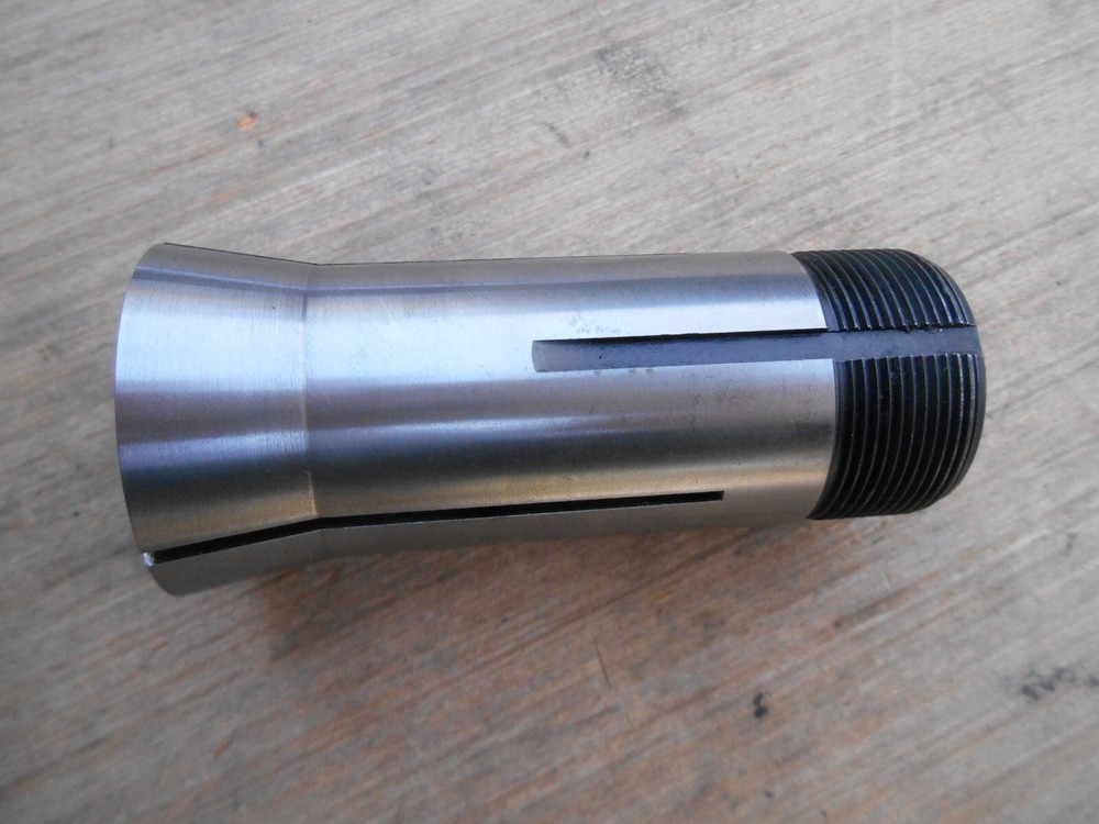HARDINGE 21/64" 5C COLLET , ID & OD THREADS