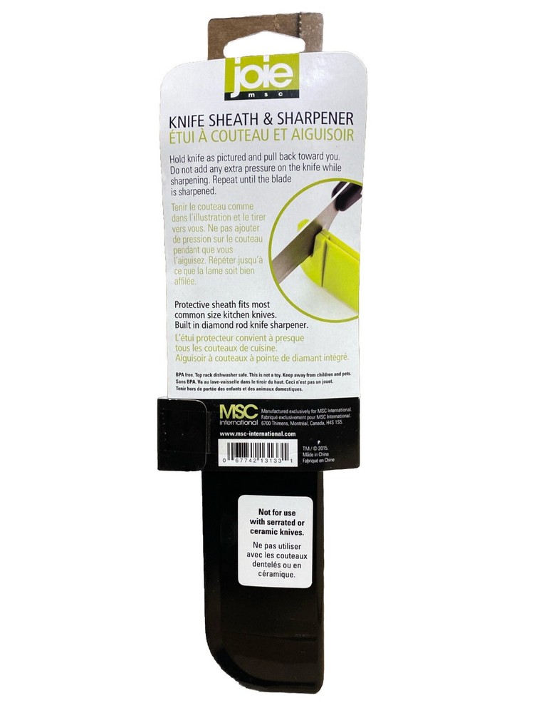Joie Knife Sheath & Sharpener - New
