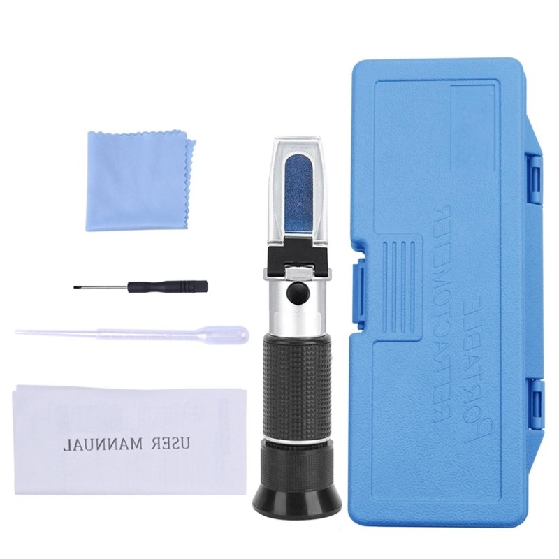 Permanent Aluminum Refractometer for Battery Electrolytic and Windshield Washer