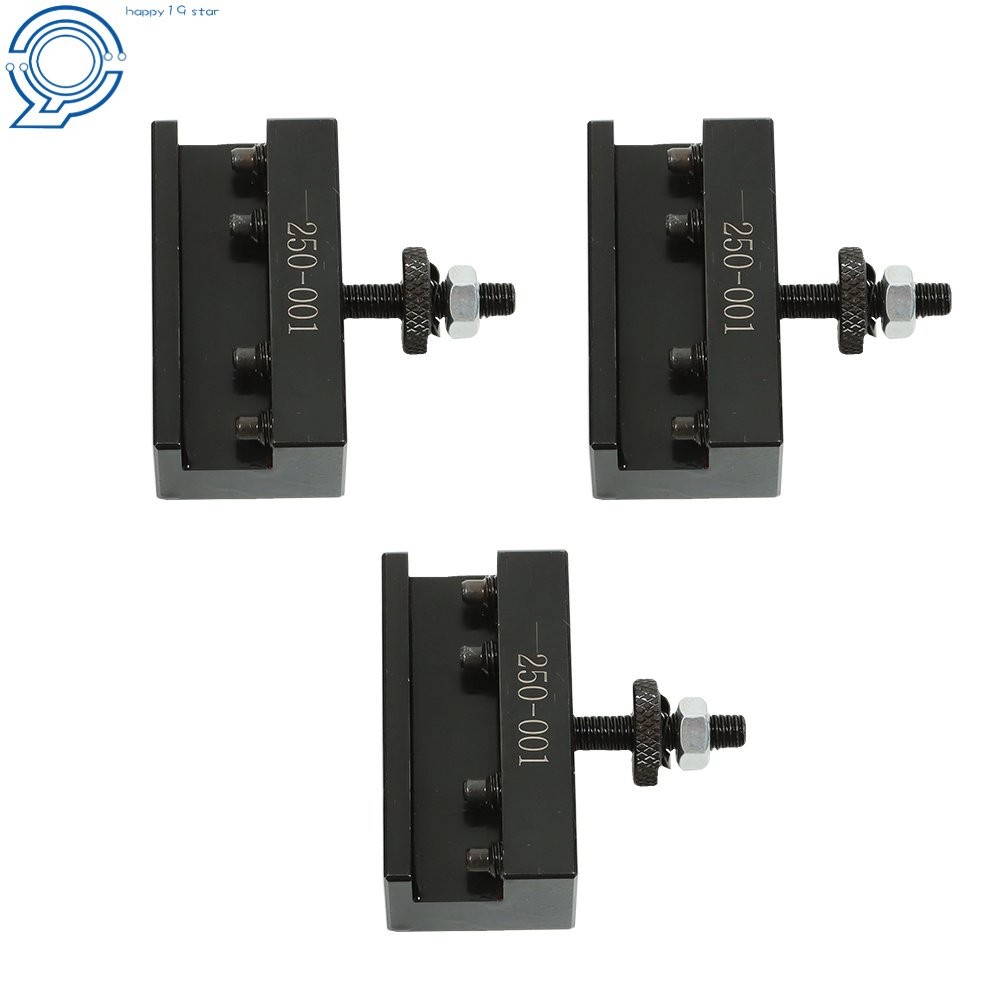 3 pack Quick Change Turning & Facing Lathe Tool Post Holder 250-001 OXA #1