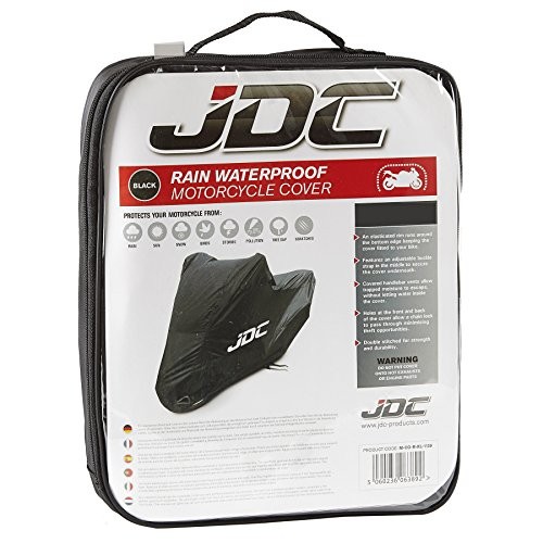 Motorcycle Cover Waterproof - Black - RAIN - L