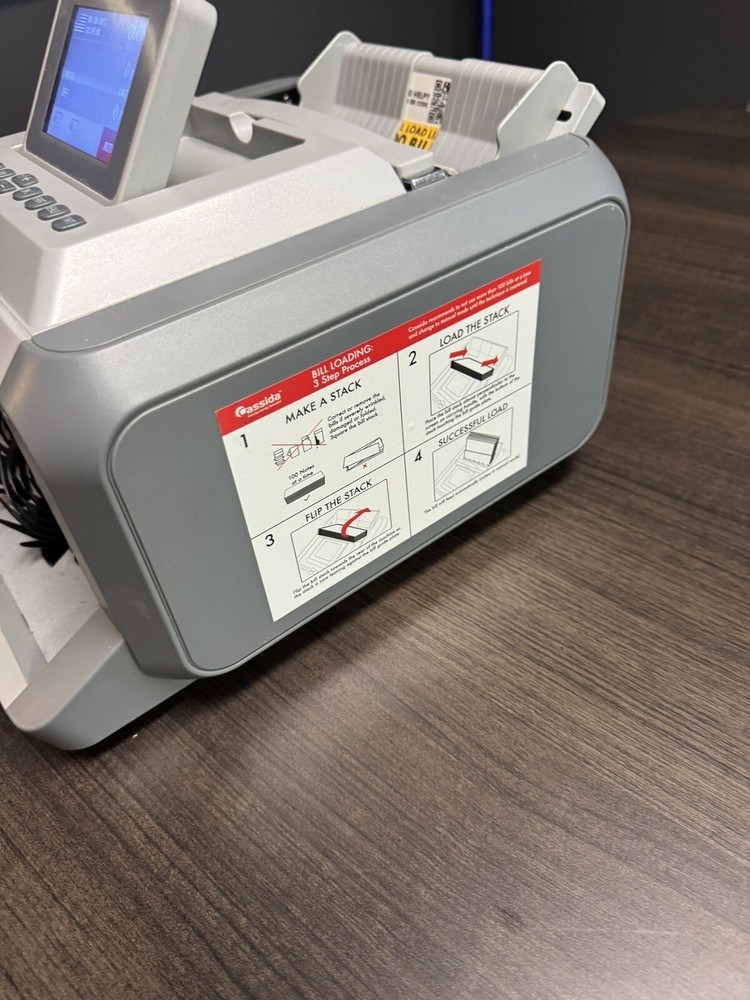 Cassida 7750r Mixed Denomination Money Counter Machine Detector