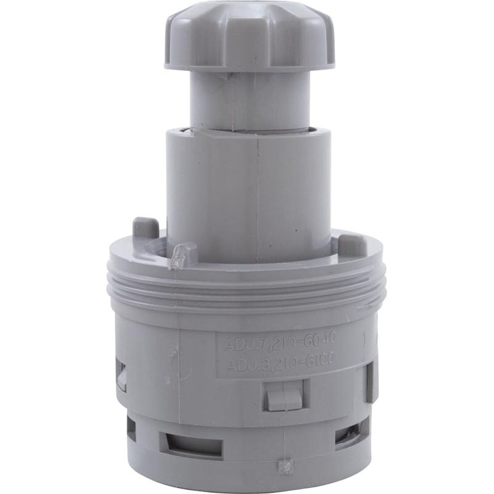 Nozzle, Waterway Poly Jet Caged Style, Dir, 3-3/8" Gray