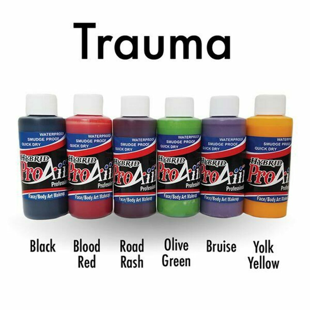 ProAiir Trauma Makeup Kit, 1oz Bottles