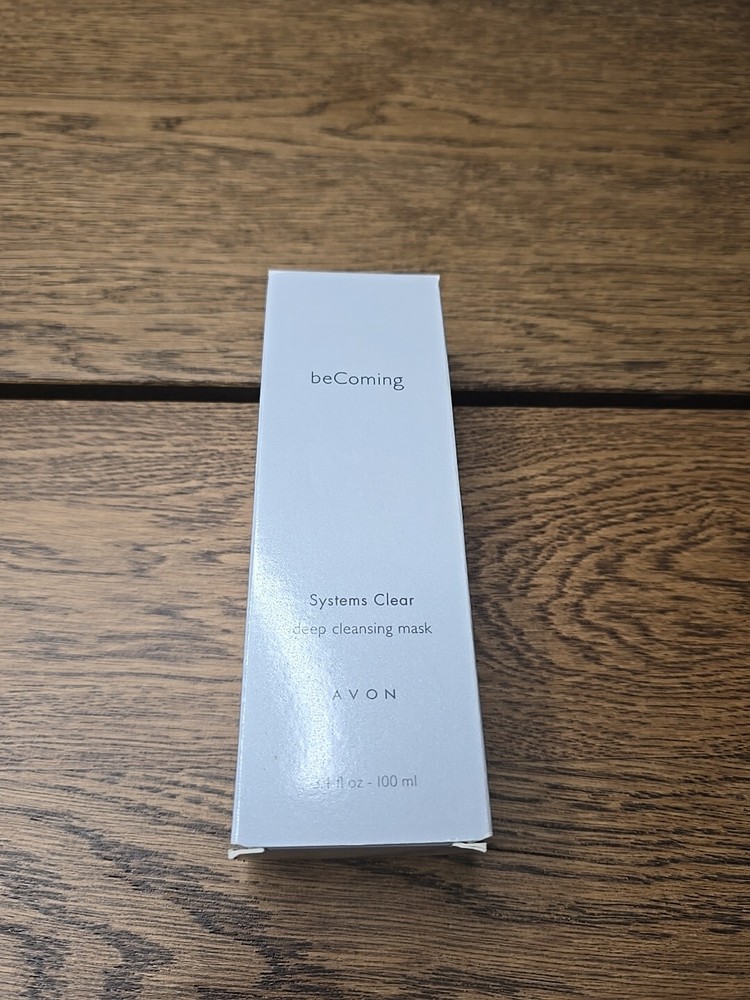Becoming Systems Clear Deep Cleansing Mask Avon 3.4 FL Oz/100ml New