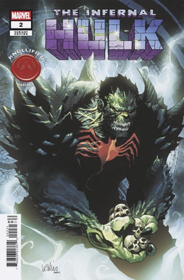 INFERNAL HULK 2 LEINIL YU KNULLIFIED VARIANT NM 2025