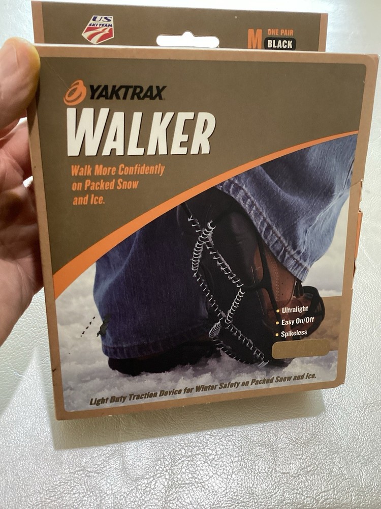 Yaktrax Walker - Size Medium, Black NOS