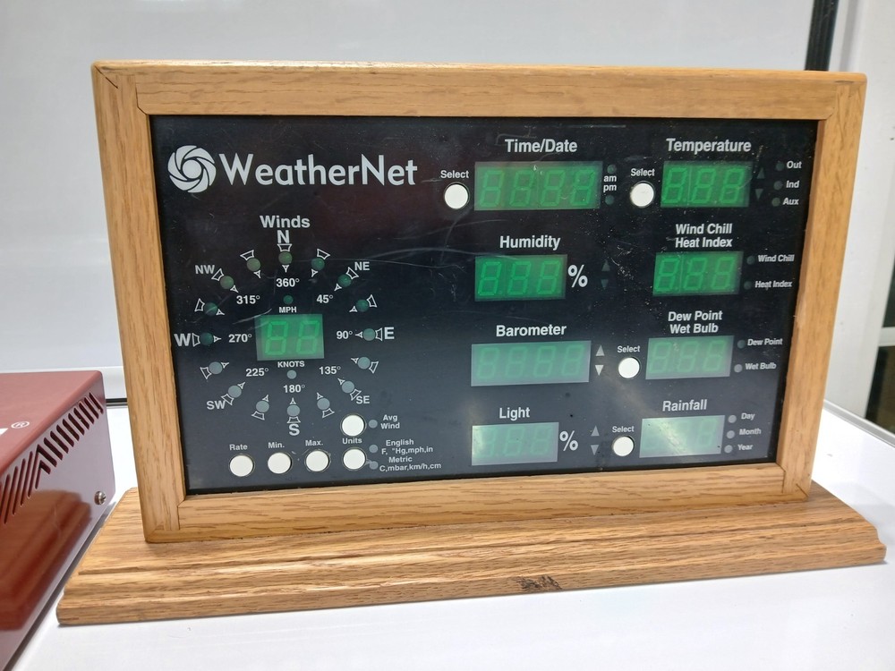 Weather Bug Network Appliance Tracking Station Data Logger Internet Transmitter