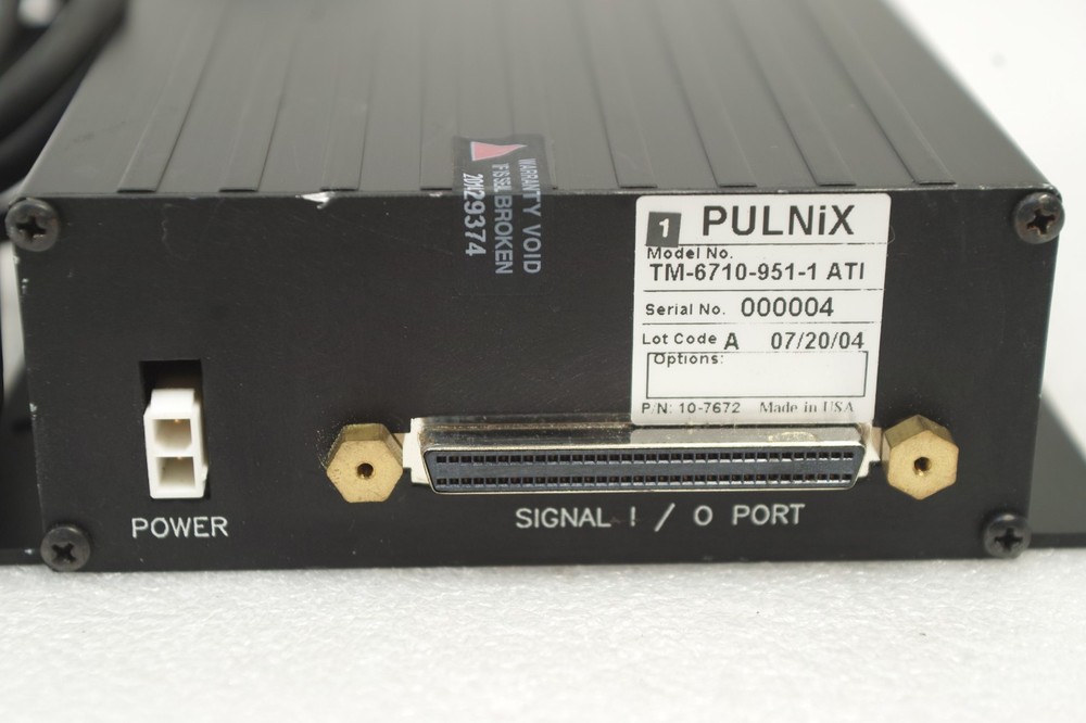 PULNIX CCD CAMERA 2EA WITH CONTROLLER TM-6710-951-1 ATI FREE SHIP