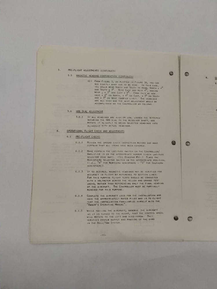 Brittain Industries Mooney NAV-Coupler/Heading Lock Operation & Service Instruct