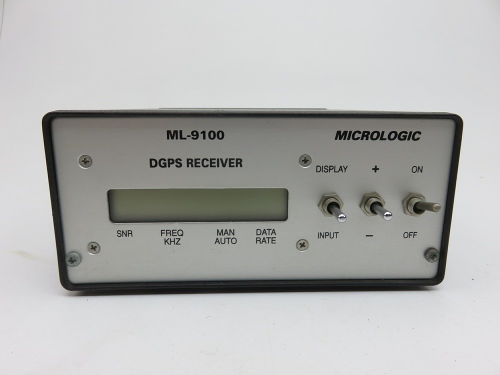 MICROLOGIC ML-9100 Vintage Boat Marine Differential Data DGPS GPS Receiver