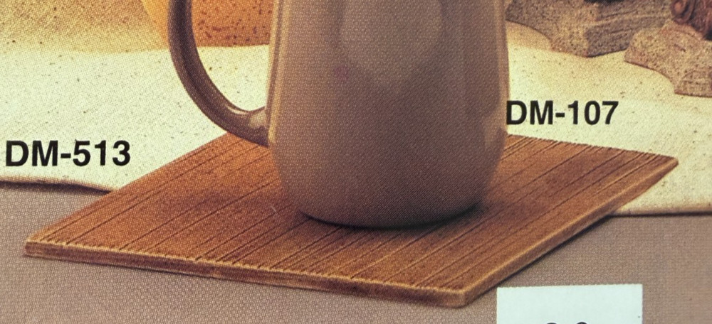 VINTAGE DUNCAN CERAMIC MOLD #DM-513 REVERSIBLE TILE