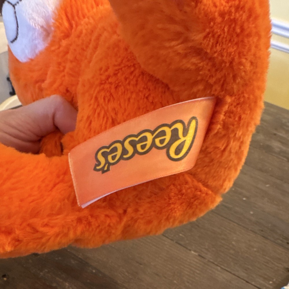 Reese's Plush Bear with Branded Hat, Tag, Candy & Nuts Theme
