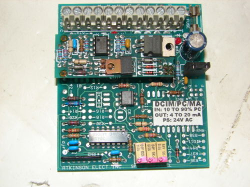 GRINNELL ATKINSON DCIM/PC/MA INTERFACE BOARD. (10+ AVAILABLE)