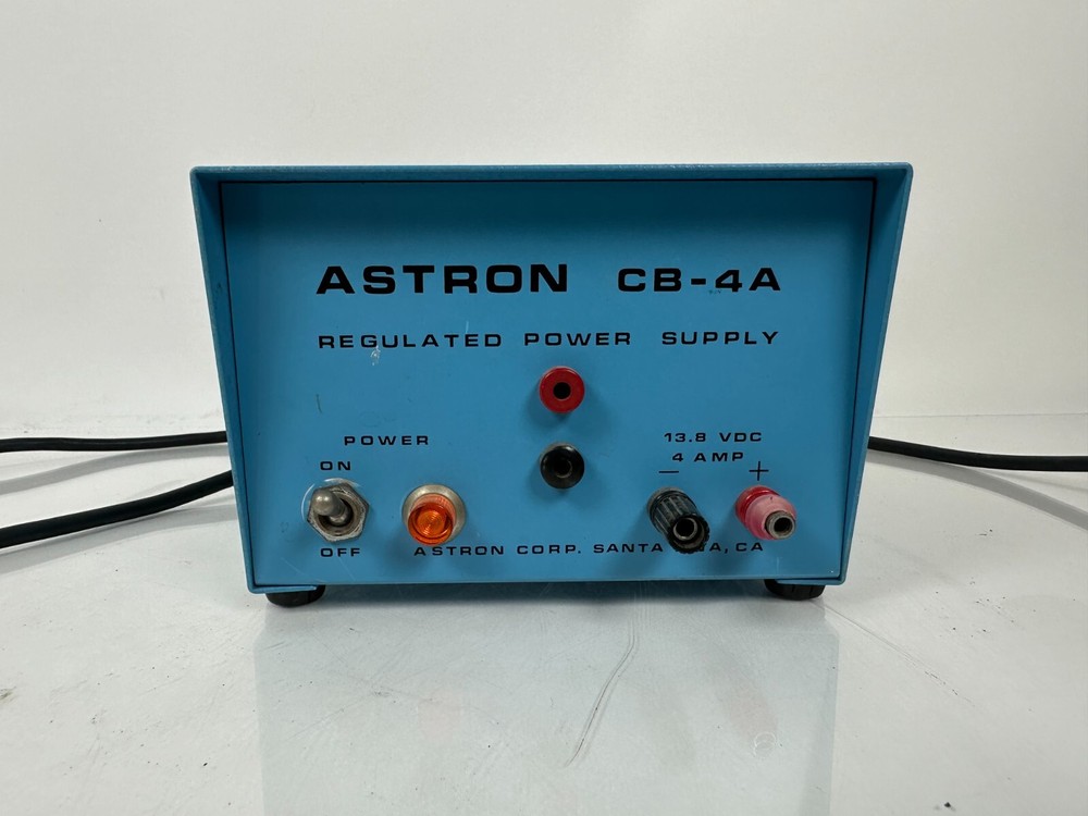 Astron CB-4A Regulated Power Supply