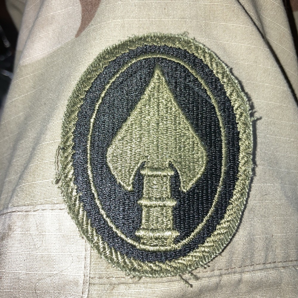 Scarce Early Type 1 Version Special Operations Command patch airborne