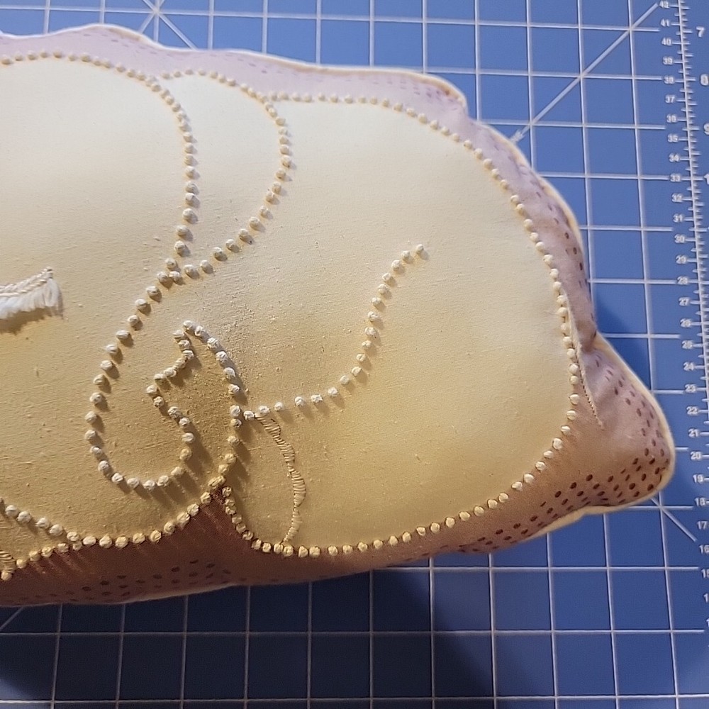 Cathy Needlecraft Candlewickery Handmade Elephant Pillow Complete