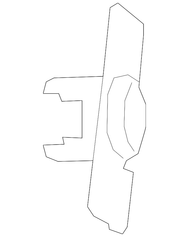 Genuine Volvo Parking Aid Sensor Bracket 39849537