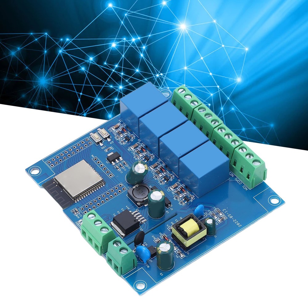 32 Development Board 4 Way Relay Module Programmable Development Board Module