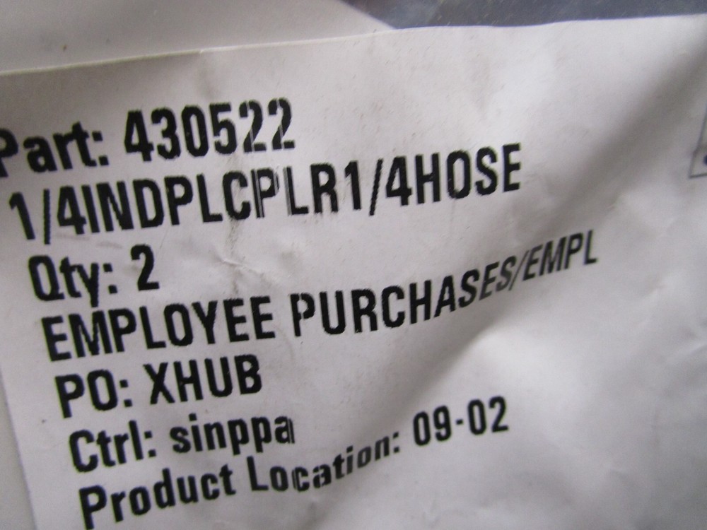 1/4" Industrial Interchange x 1/4" Hose Steel Coupler