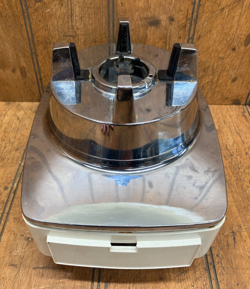 Motor Base Only - Sears Solid State Chrome Blender Model No. 400.82125 - Working