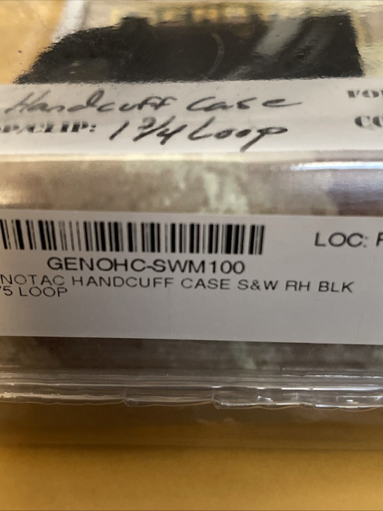 Genotac Handcuff Case 1.75” Loop S&w M100 ( S )