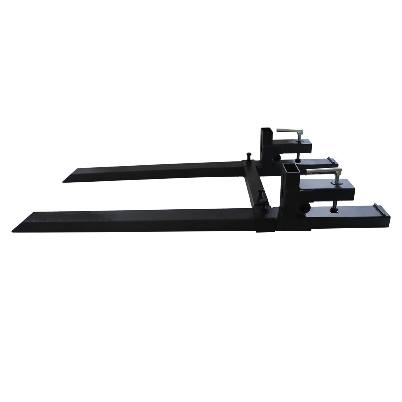 4000lbs Capacity Pallet Forks Lightweight Tractor Loader Forks & Stabilizer Bar