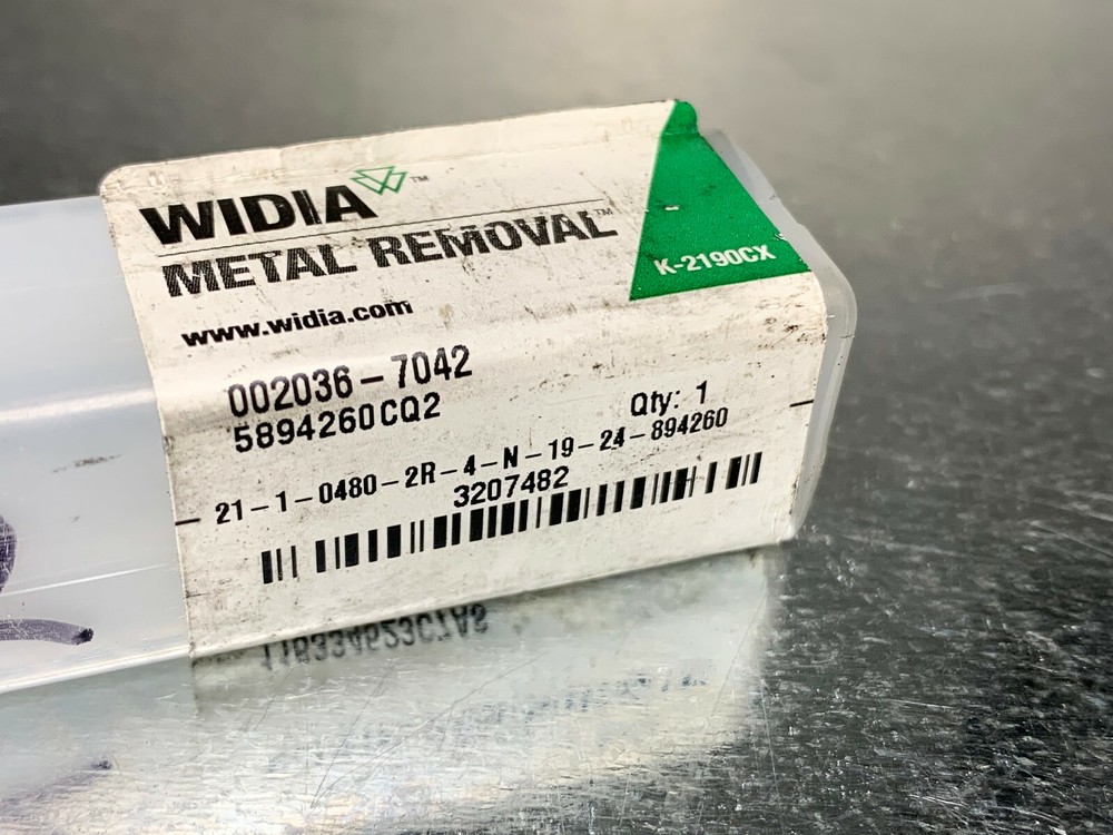 Widia Letter D .4799" Solid Carbide Drill