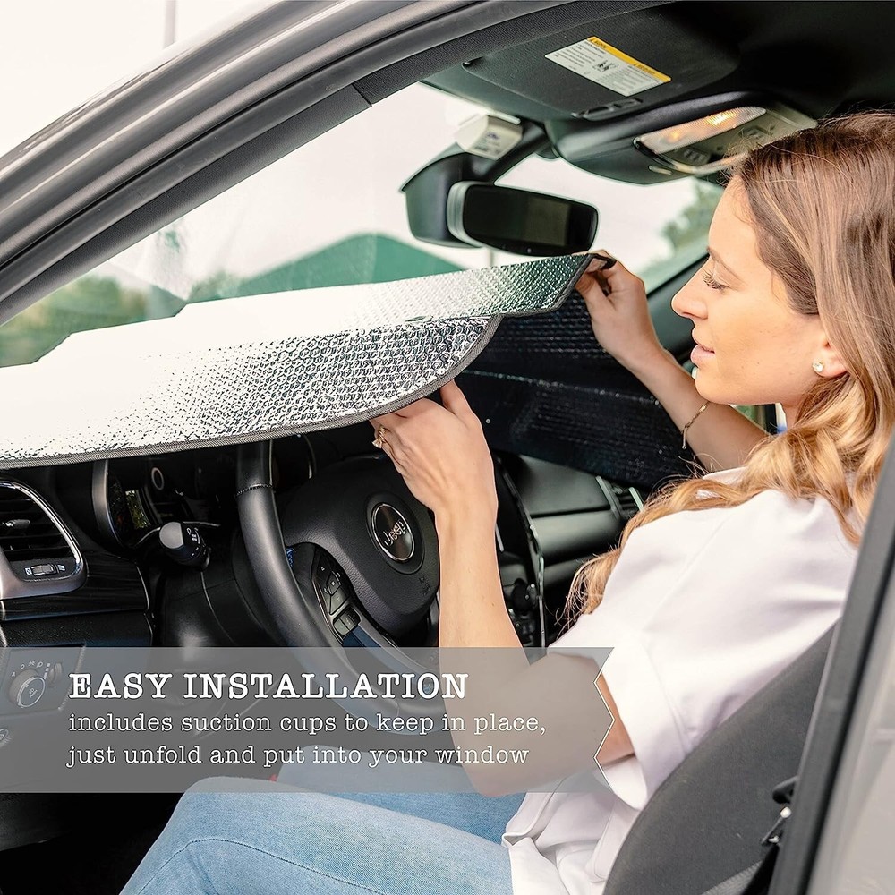 Foldable Car Windshield Front Window Sun Shade Cover Visor UV Block Protector