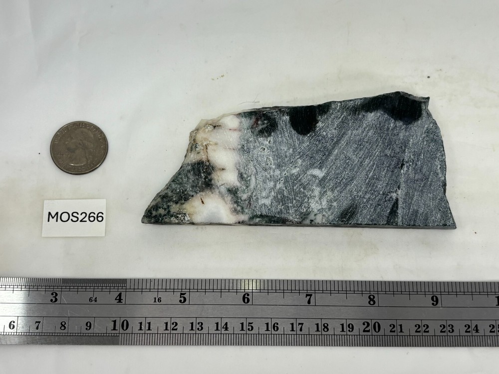 Semi-translucent Moss Agate Slab Cabbing Lapidary Carving Combo Ship Avail