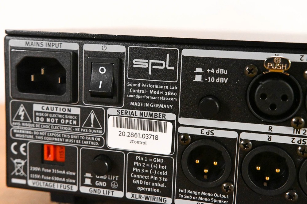 SPL 2Control Dual-Channel Monitor Controller CG01XPY
