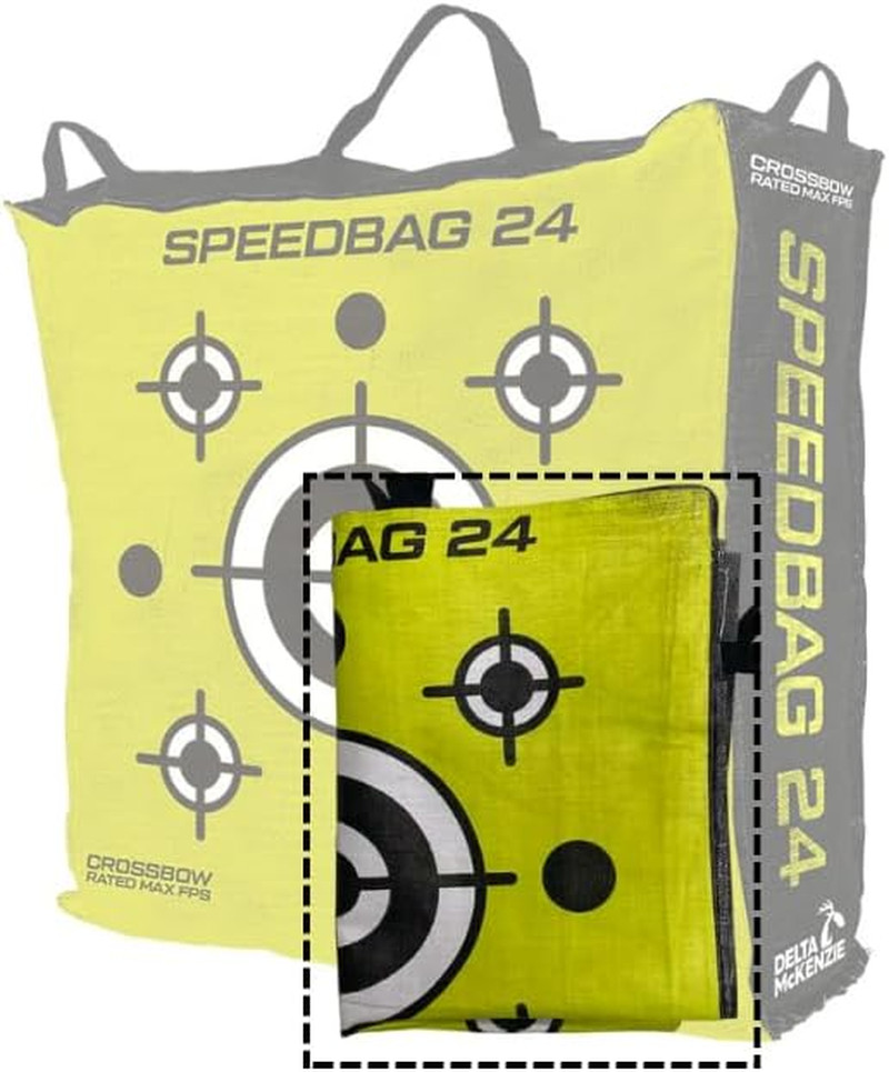 Speedbag 24″ Archery Target Replacement Cover ONLY – Bag Target Cover (Stuffing