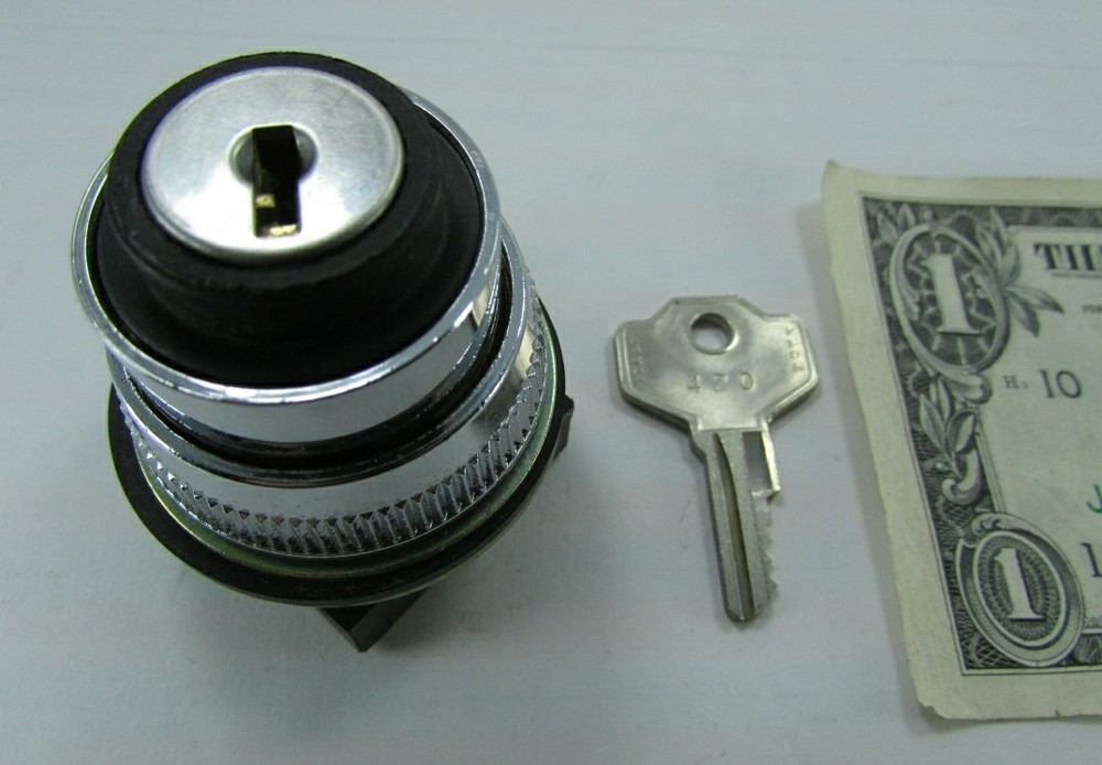Ersce 30MM Panel Mount Waterproof Key Switch Industrial Control Instrumentation