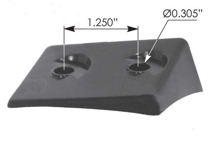 Mack Hood Latch BRACKET (Driver) Bracket Only
