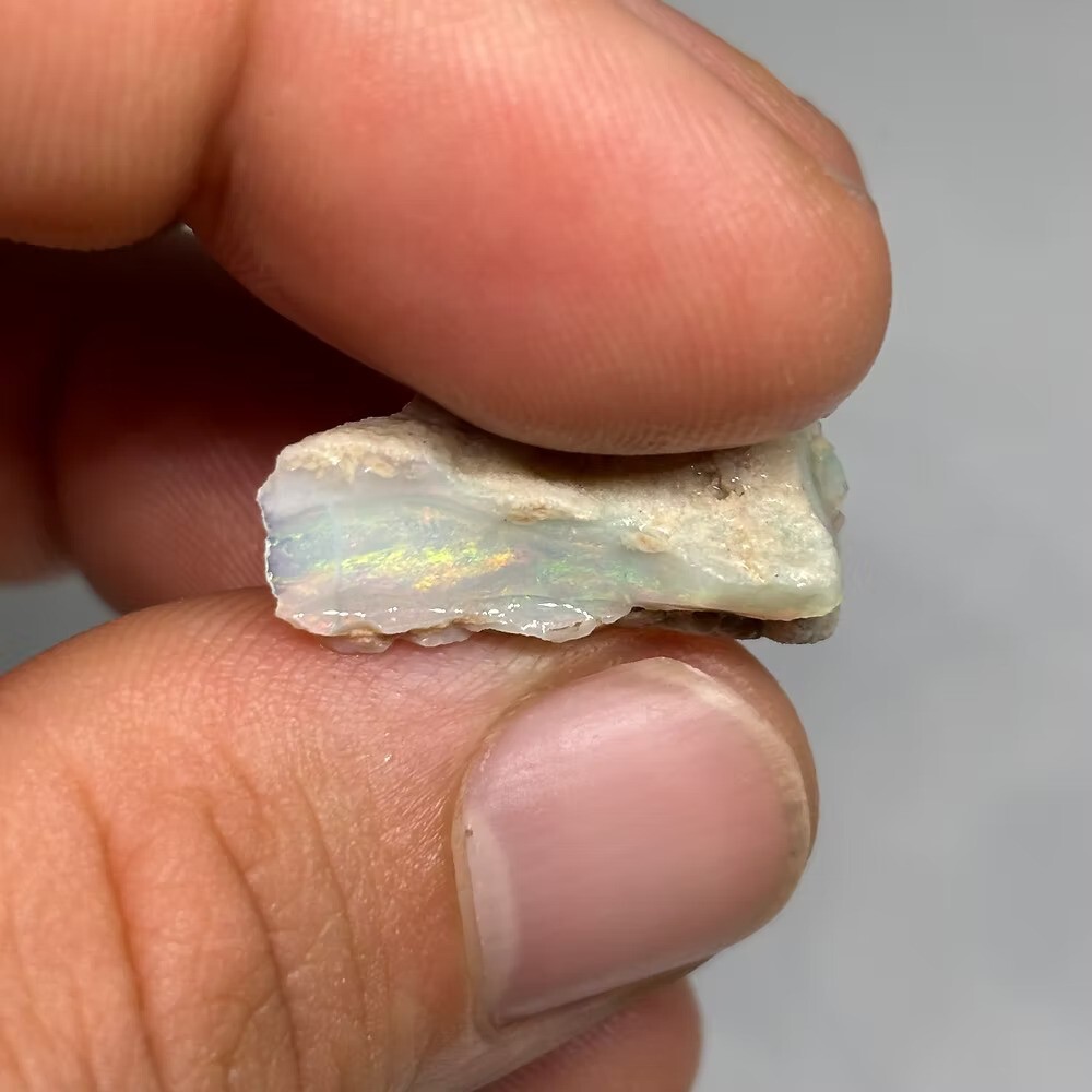 Bright Colorful Uncut Australian Lightning Ridge Opal Parcel