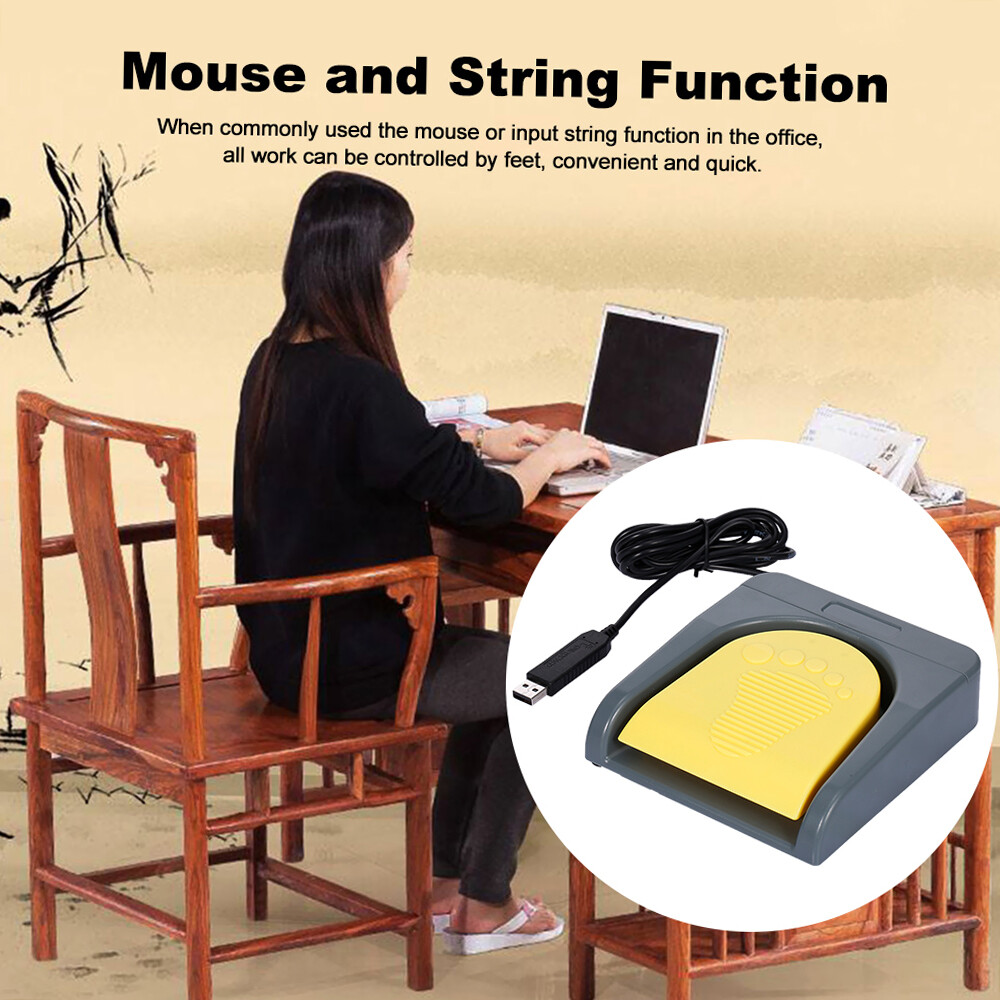 Foot switch pedal switch custom shortcut handle foot J4F0