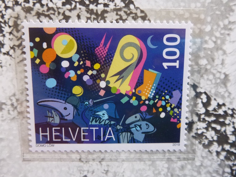 SWITZERLAND 2019 Basel Carnival Mint Stamp