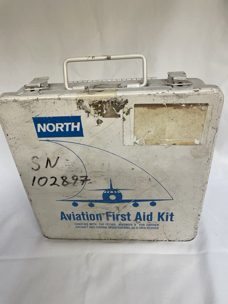 Vintage Airline first aid box